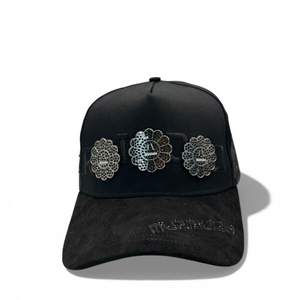 Gorra Rico Hats Mura Three negra.